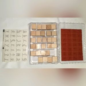 NEW Stampin' Up! - On the Edge Alphabet Lower